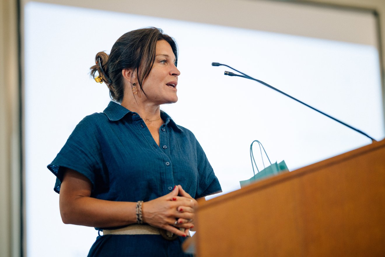 Dr. Anne Strauch am Redepult