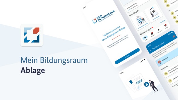 Mock-Up Darstellung der neuen Flutter App