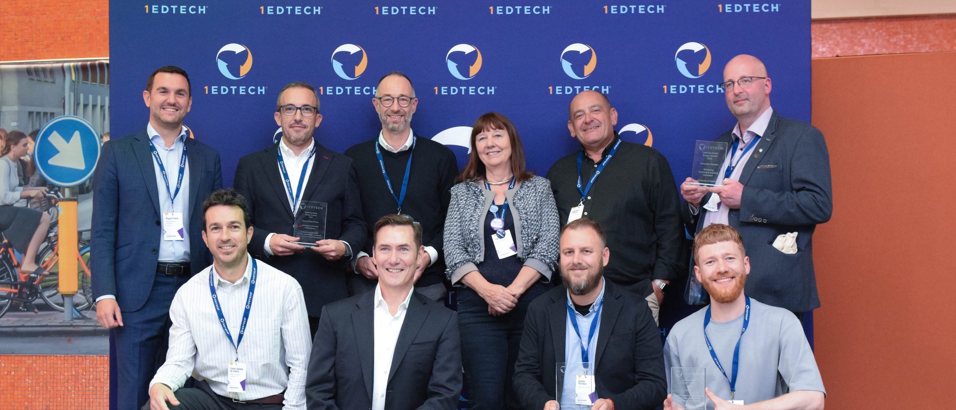 Teamfoto Cor-Metasu auf der „Learning Impact Europe Conference” von 1EdTech.