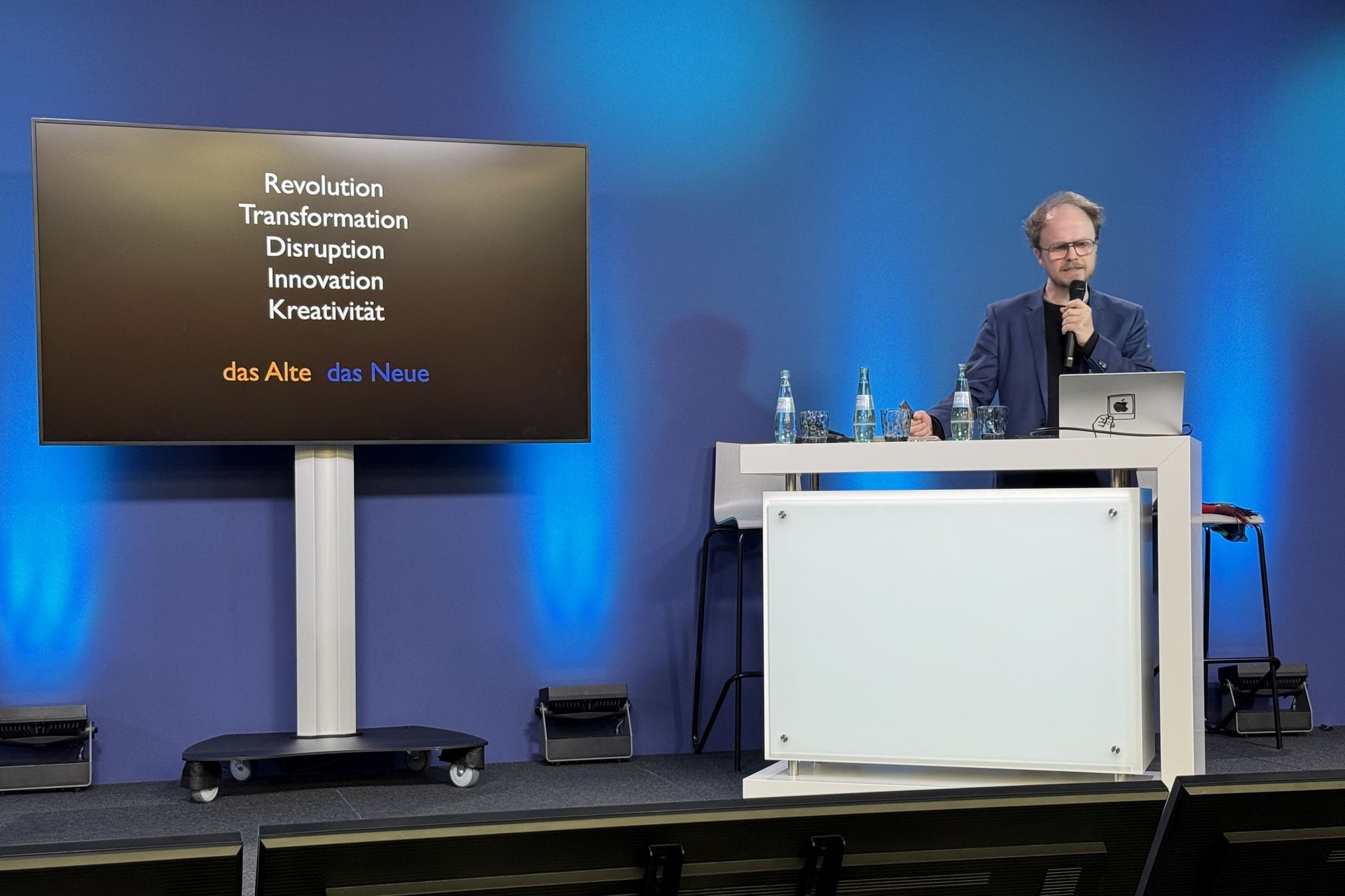 Jöran Muuß-Merholz während seiner Keynote